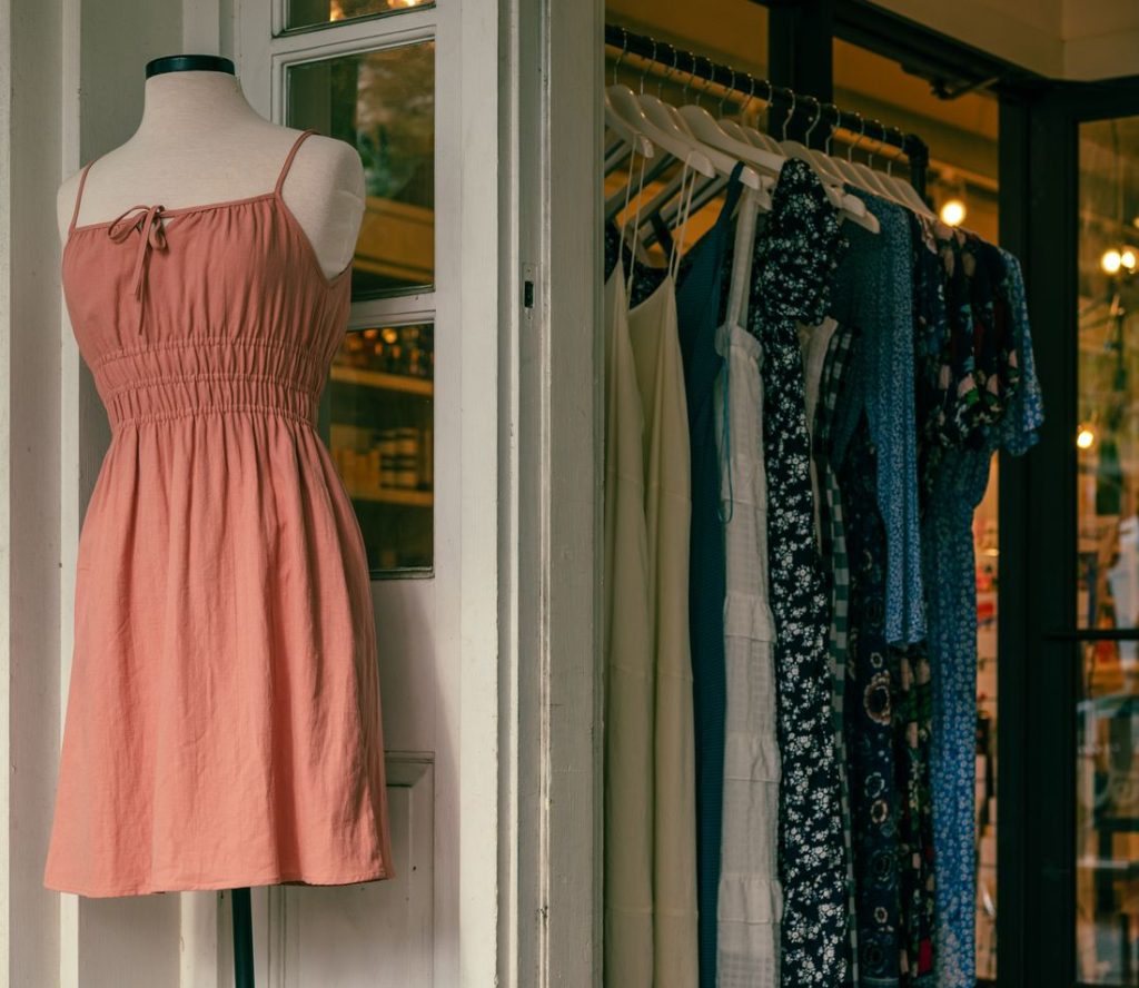 Rosé Slip Dress