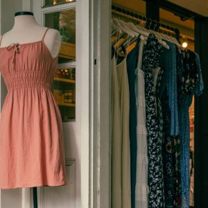 Rosé Slip Dress